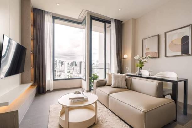 1 Bedroom, 1 Bedroom 47 sqm 22nd Flr The Esse Asoke For Rent