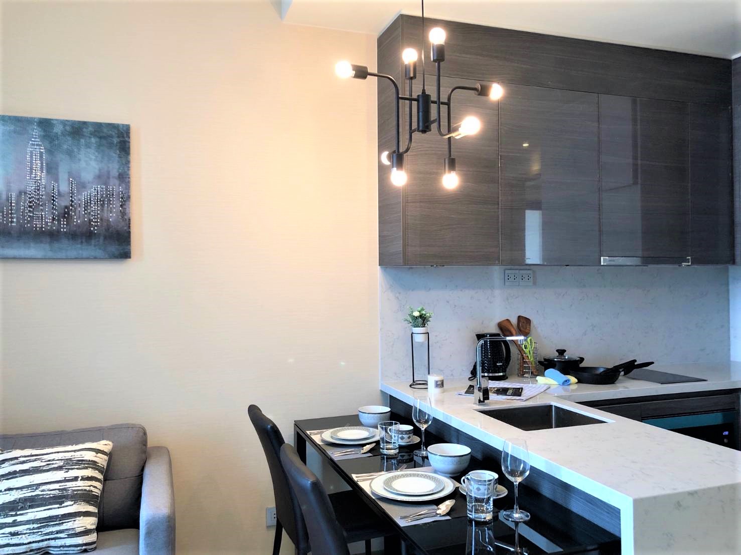 1 Bedroom, 1 Bathroom 44 sqm size The ESSE Asoke For Rent 38,000THB The ESSE Asoke