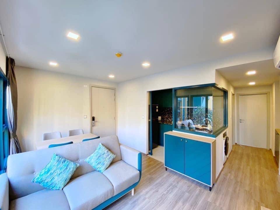2 Bedrooms, 2 Bathrooms 57 sqm size at THE BASE Sukhumvit 50 For Rent 28,000THB