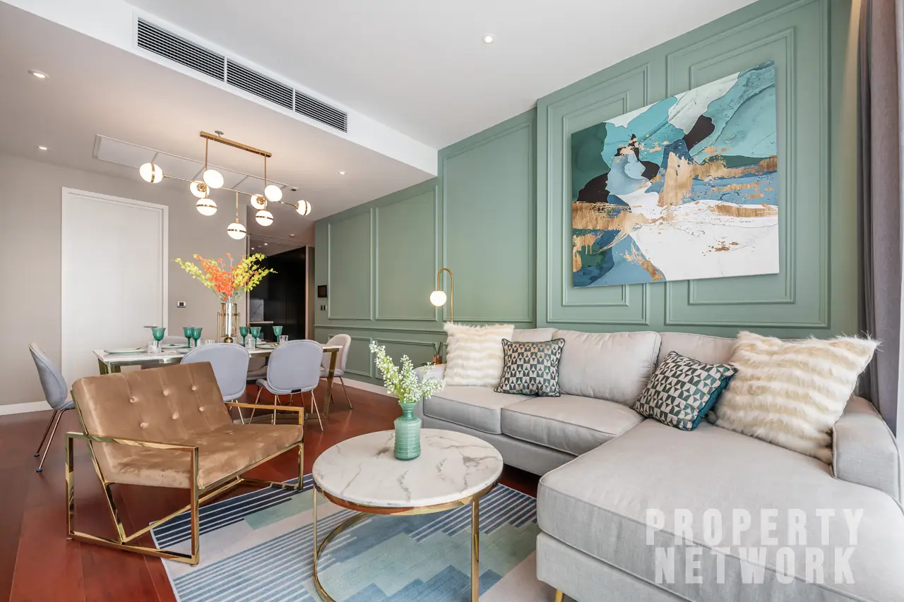 2 Bedrooms, 2 Bathrooms 82 sqm size at KHUN by YOO For Rent 120,000THB & For Sale 34.4MB