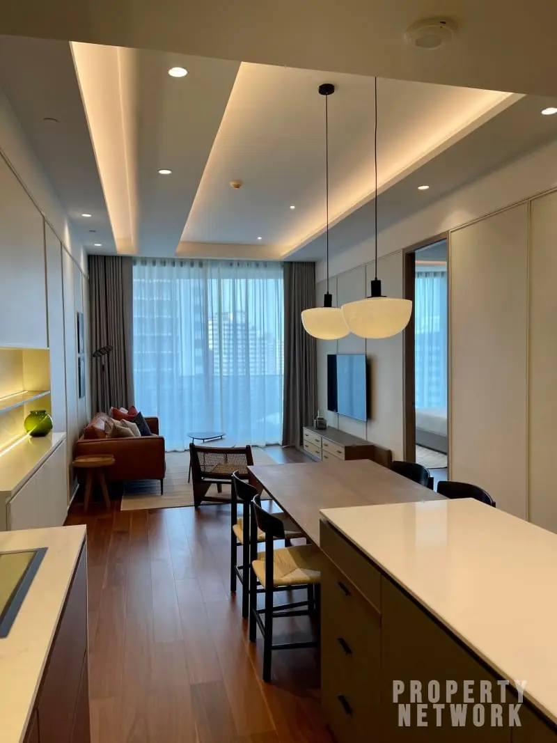 2 Bedrooms, 2 Bathrooms 91 sqm size at The Estelle Phrom Phong For Rent 149K THB