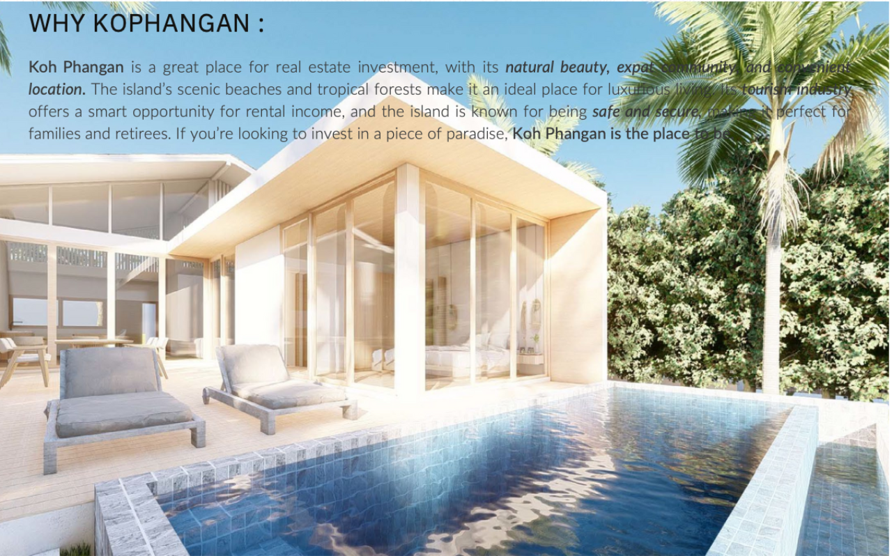 2 bedrooms, 2 bathrooms 96 sqm size at Dao Phangan Villas For Sale 6.5MB