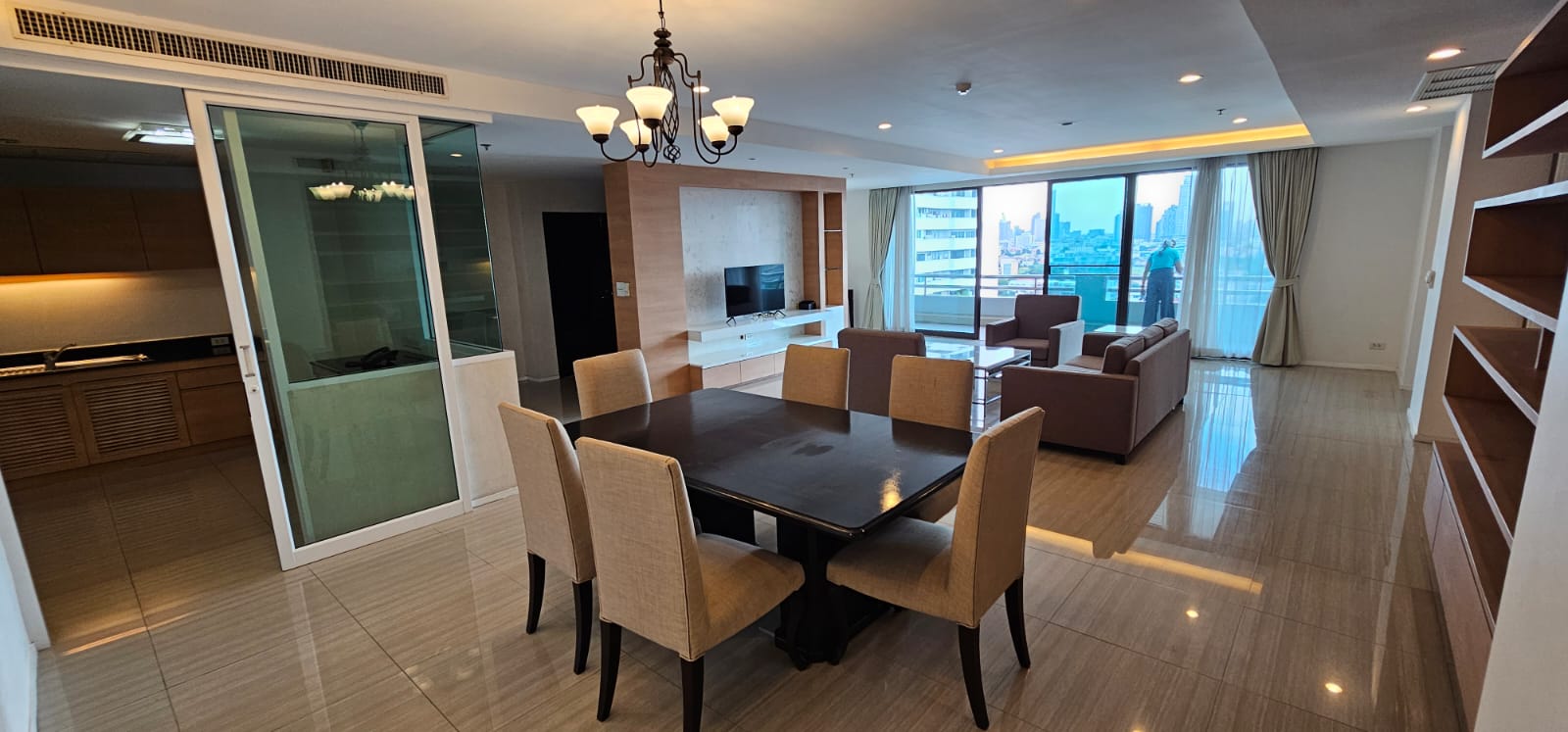 4 Bedrooms, 4 Bathrooms 332sqm size at Charoenjai Place For Rent 110,000 THB/Month