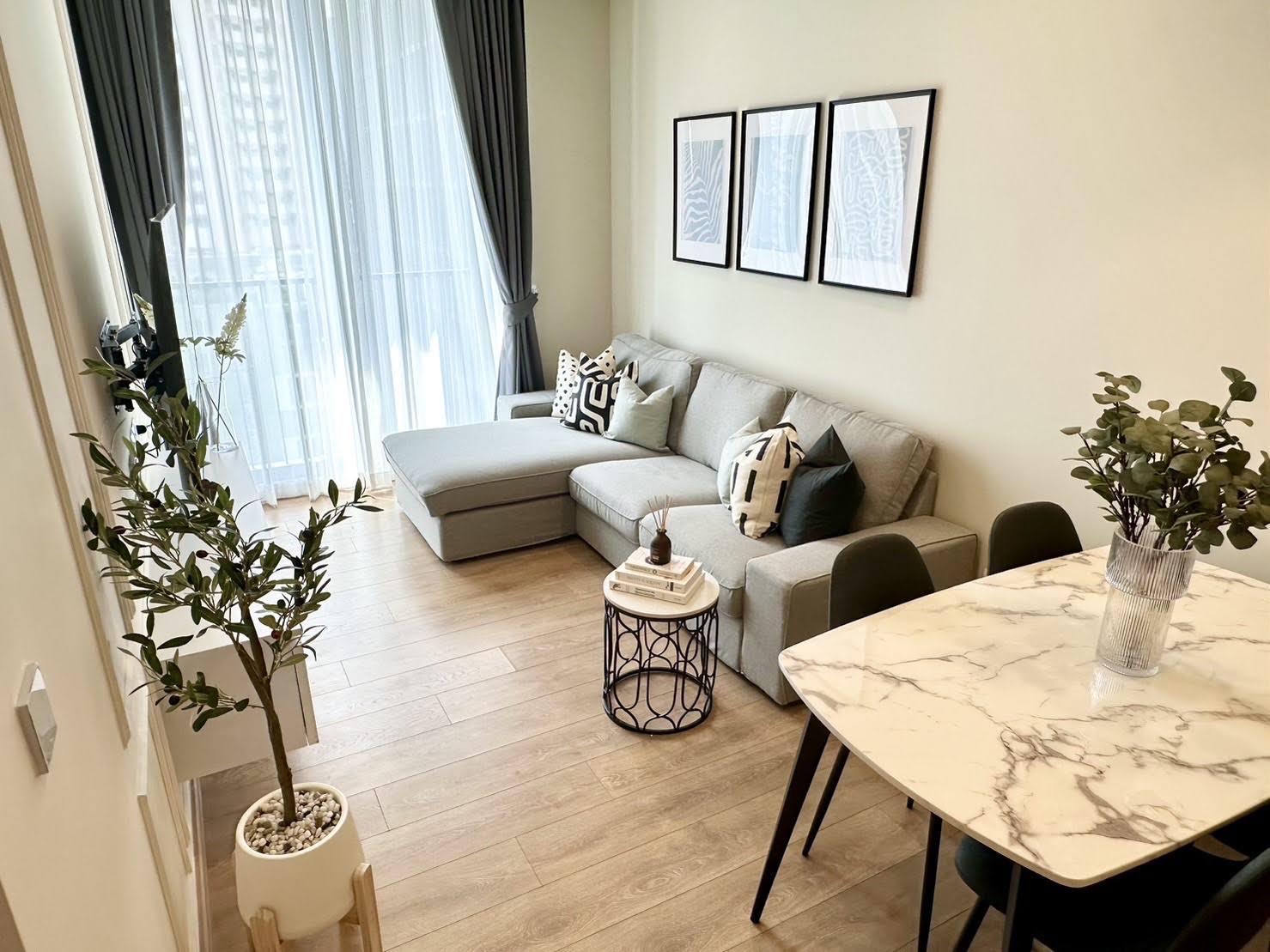 2 Bedrooms, 2 Bathrooms 65sqm size at Noble Around 33 For Rent 57,000/Month