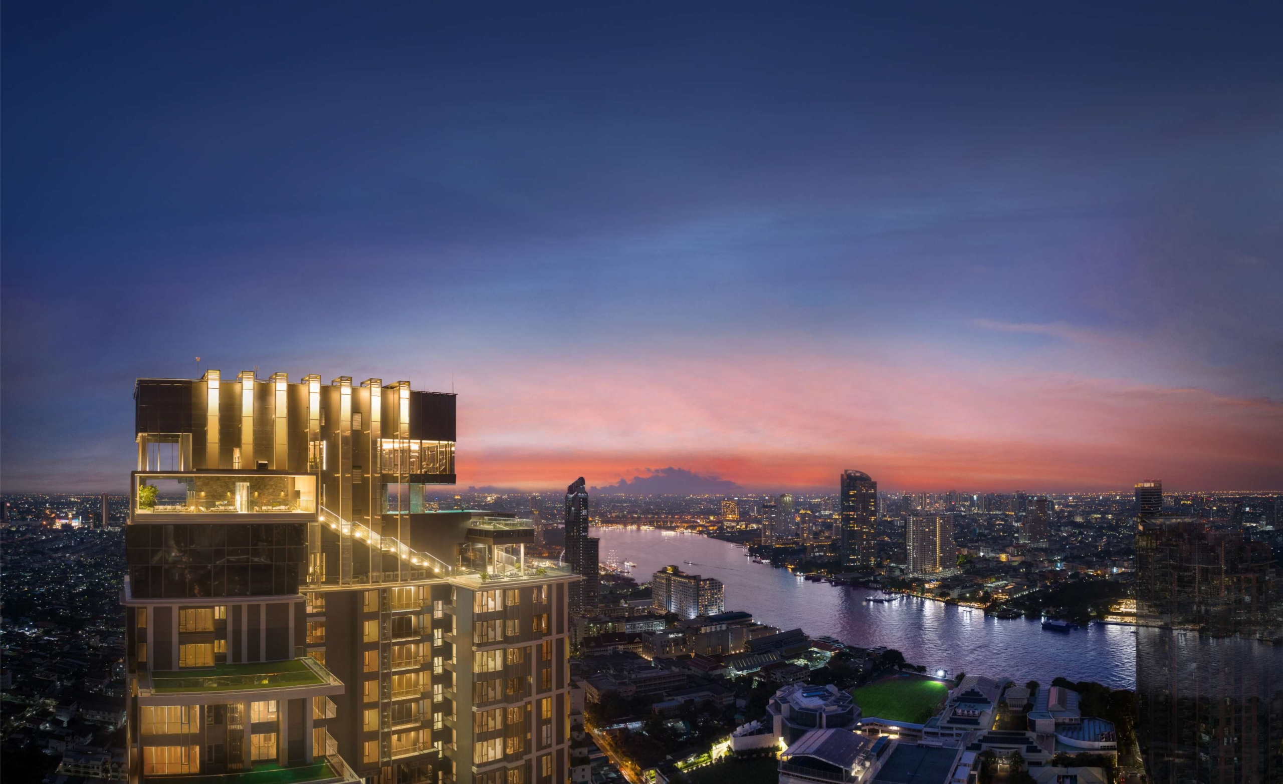 2 Bedrooms, 2 Bathroom 102sqm 16th Flr @RHYTHM Charoenkrung Pavilion For Sale 18,100MB