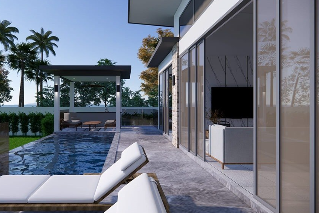 3 Beds/Bathrooms 160sqm VILLA @200M FROM THE BEACH For Sale 7,900,000 THB