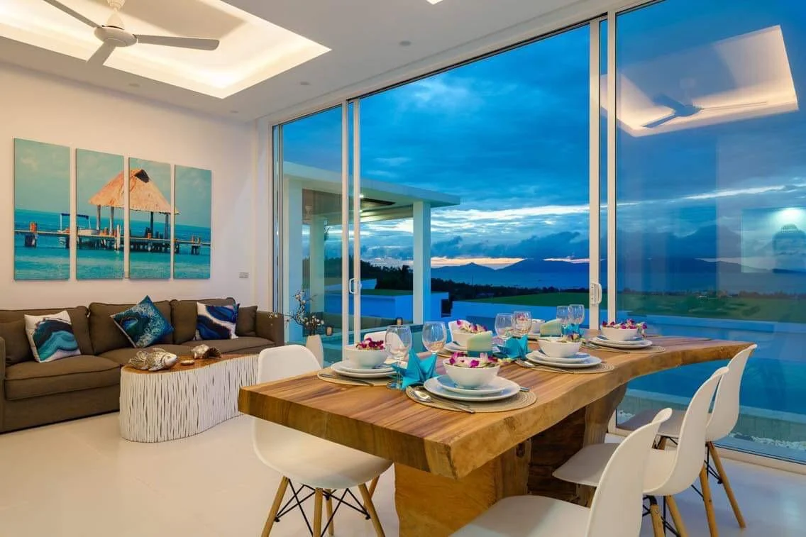2 Bedrooms, 2 Bathrooms 145sqm @MODERN SEA VIEW VILLA LOCATED IN BOPHUT For Sale 13,900,000 THB