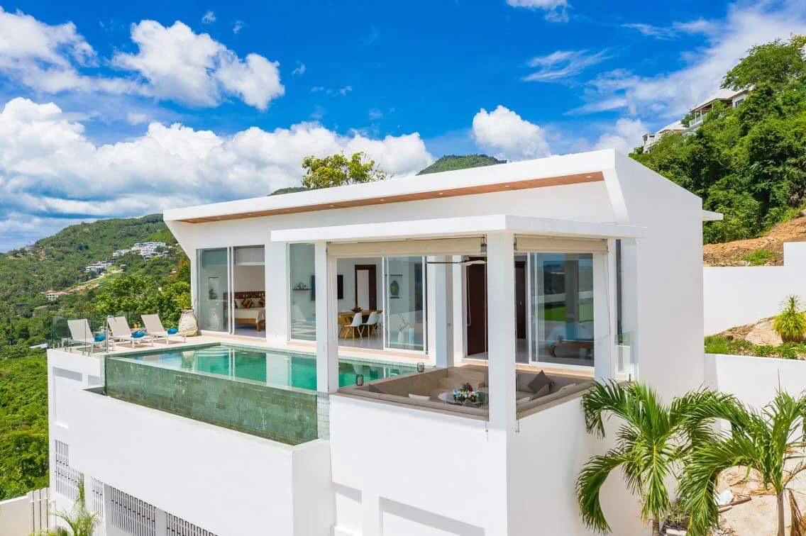 2 Bedrooms, 2 Bathrooms 145sqm @MODERN SEA VIEW VILLA LOCATED IN BOPHUT For Sale 13,900,000 THB