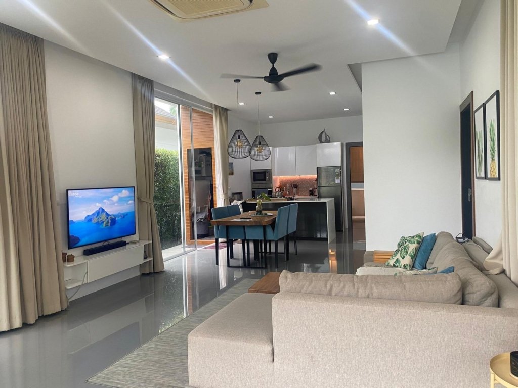 2 Bedrooms, 2 Bathrooms 125sqm @MODERN 2 BEDS VILLA WITH SHARE POOL AND GYM For Sale 6,900,000 THB