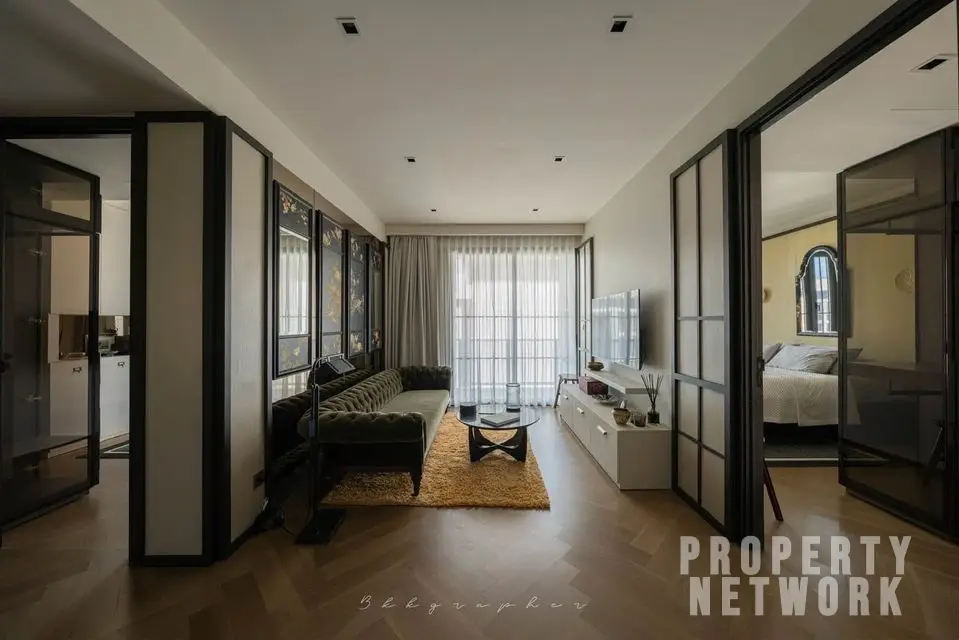 2 Bedrooms, 2 Bathrooms 63sqm@The Reserve Sukhumvit 61 For Rent 75,000THB/Month