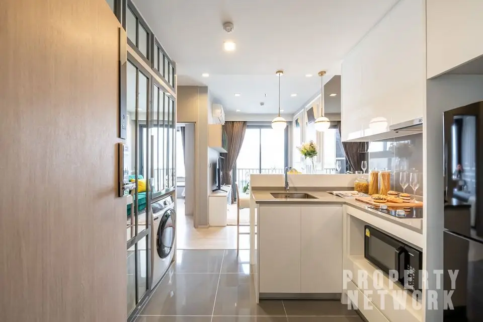 2 Bed/2 Bath 58 sqm 19th Flr @M Thonglor 10 Rent 50K/ Month.