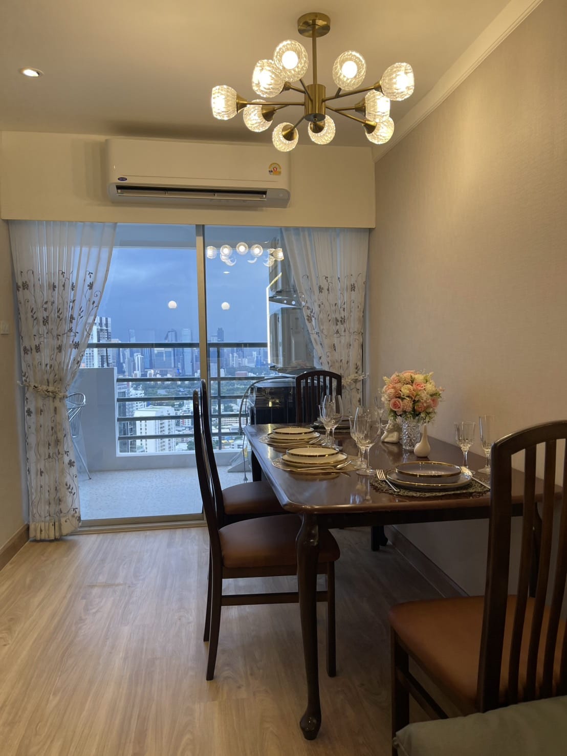 2 bedroom 1 bathroom for rent at Waterford Diamond Tower for Rent 40,000 THB