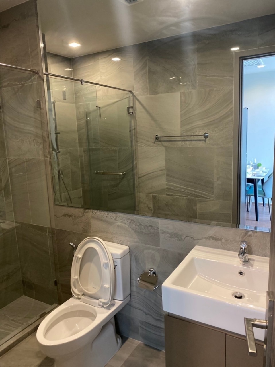 2-Bedroom 1-Bathroom 60 sqm Condo at Ideo Q Victory for Rent 55,000 THB/month near BTS Victory Monument