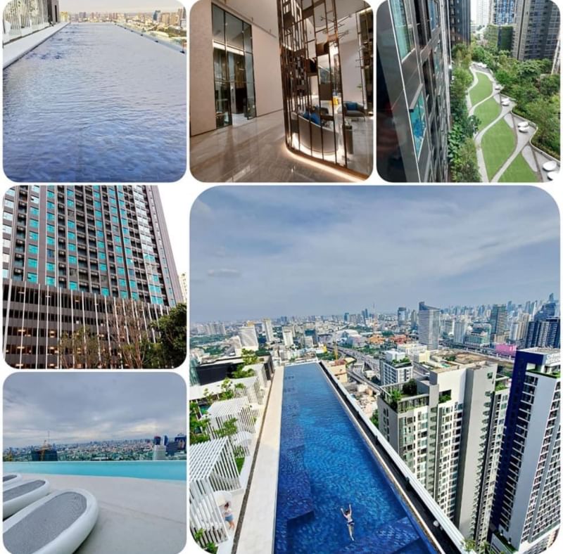 1-Bedroom 1-Bathroom 33 sqm Condo at Life Asoke Rama 9 for Rent 20,000 THB/month near MRT Rama 9
