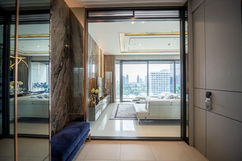Luxury 2-bedroom 3-bathroom 137 sqm condo at Vittorio Sukhumvit 39. Panoramic views, premium amenities, and prime location. For rent: 160,000 THB/month, for sale: 55M THB near BTS Phrom Phong