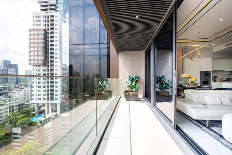 Luxury 2-bedroom 3-bathroom 137 sqm condo at Vittorio Sukhumvit 39. Panoramic views, premium amenities, and prime location. For rent: 160,000 THB/month, for sale: 55M THB near BTS Phrom Phong