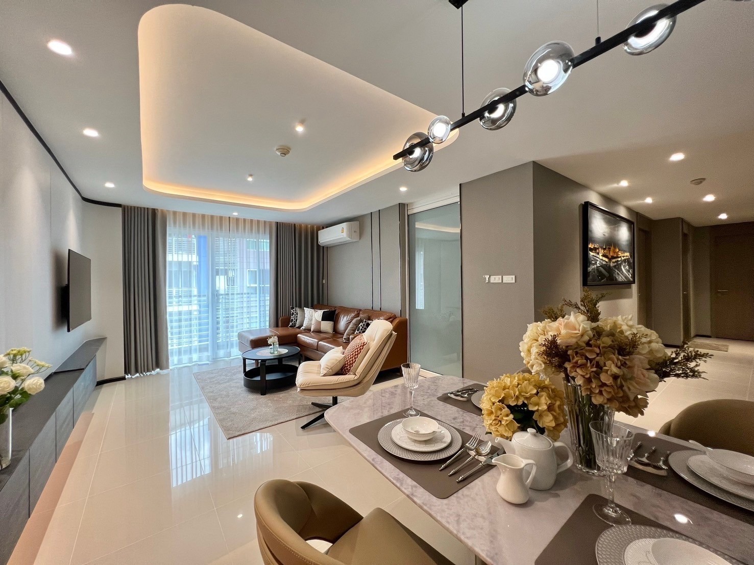 2-BR, 2-BTH Condo, 107 sqm at ฿65K/Month – Modern Living at Ekkamai, 800m to BTS Ekkamai, Fully Furnished, Luxury Amenities