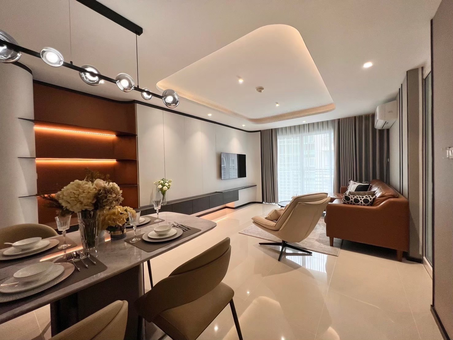 2-BR, 2-BTH Condo, 107 sqm at ฿65K/Month – Modern Living at Ekkamai, 800m to BTS Ekkamai, Fully Furnished, Luxury Amenities