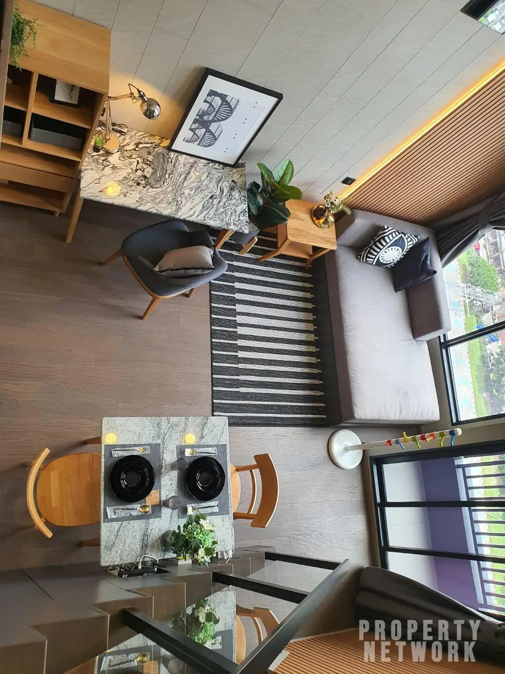 1-Bedroom, 1-Bathroom Condo for Rent at Park Origin Chula-Samyan, 35 sqm, 30,000 THB, Near BTS National Stadium