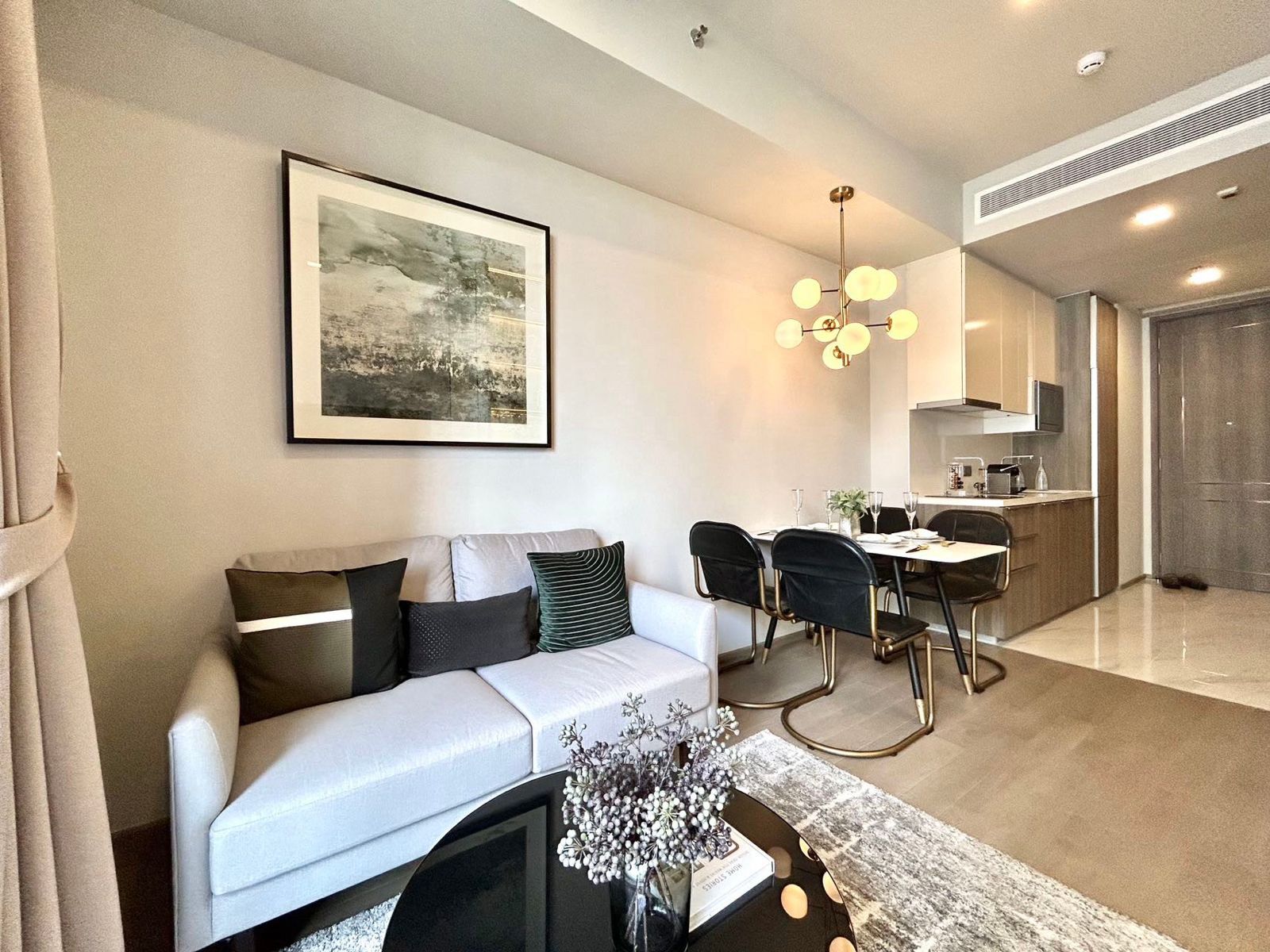 1-Bedroom, 1-Bathroom Condo for Rent at CELES ASOKE, 51 sqm, Fully Furnished, ฿50,000/month, Near BTS Asoke & MRT Sukhumvit – Ideal for Professionals!