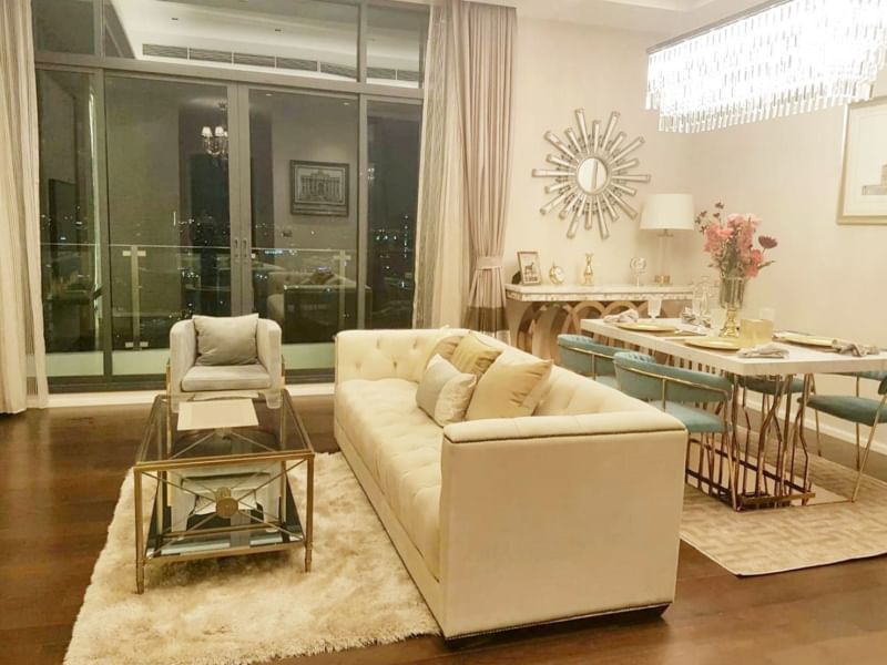 3BR, 4BTH Luxury Condo for Rent/Sale at The Diplomat 39, 152 sq.m., ฿180,000/month or ฿65M, Near BTS Phrom Phong, Fully Furnished, Panoramic Views.