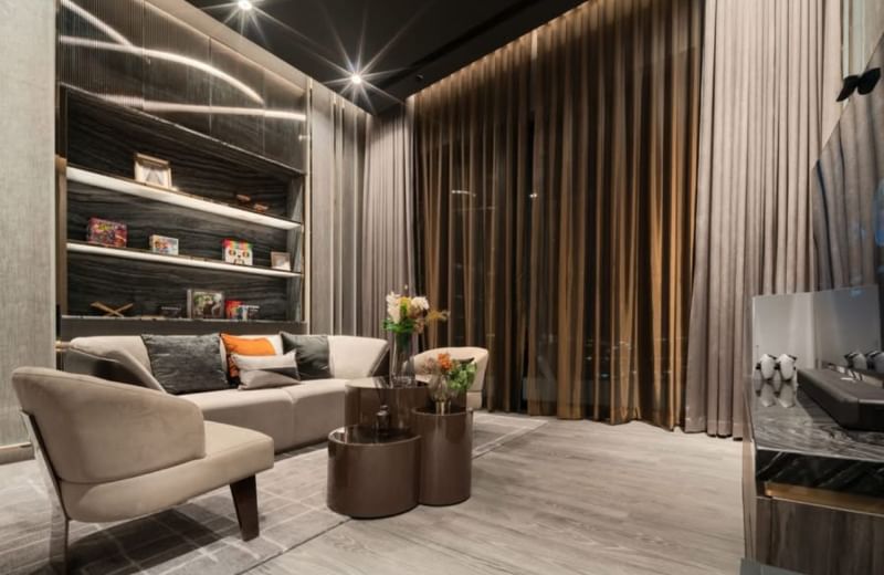2-Bedroom, 1-Bathroom Condo for Rent at Park Origin Thonglor, 50 sqm, ฿65,000/month – Near BTS Thong Lor & Ekkamai, Luxury Living in Bangkok