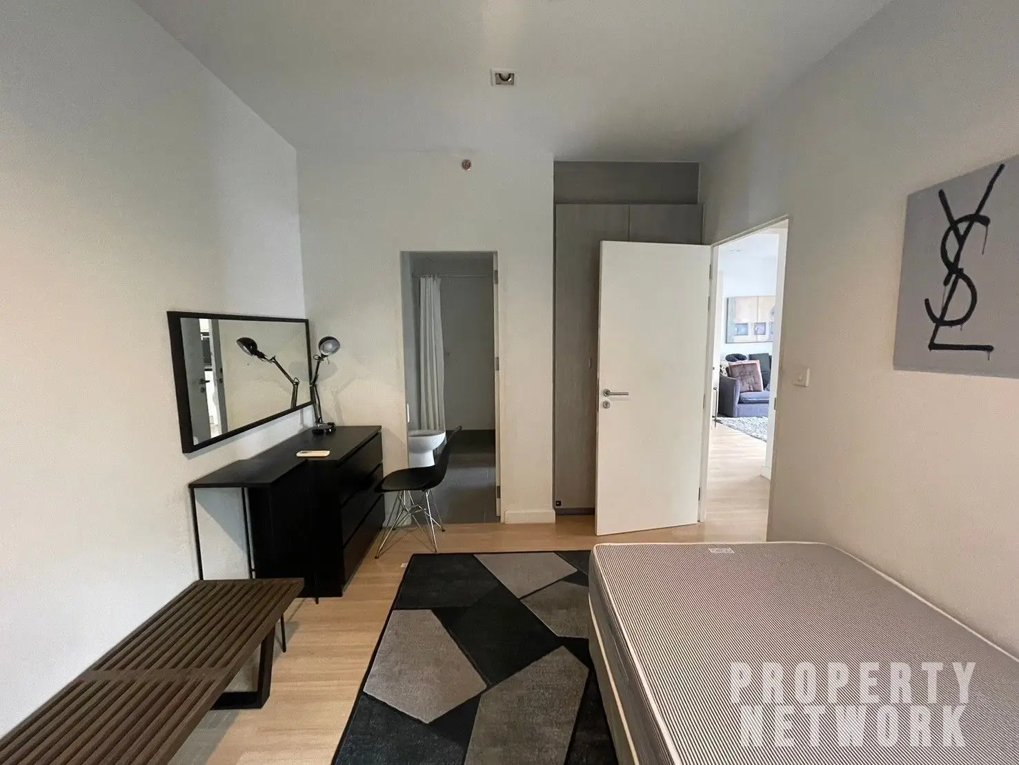 2-Bedroom, 2-Bathroom Condo, 68 sqm, 30,000 THB/month at The Seed Mingle Sathorn Suanplu, Near BTS Sala Daeng - For Rent