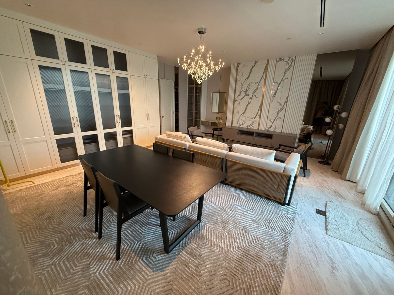 Luxurious 3BR, 3BTH Condo, 250 Sqm at Four Seasons Apartments, Near BTS Saphan Taksin, For Rent at ฿350,000/Month – Riverside Living in Bangkok.