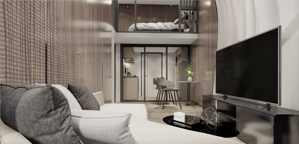 2-BR 1-BTH 47 sqm Condo for Sale at KnightsBridge Rama 4, Near BTS Phra Khanong – 8.05M THB