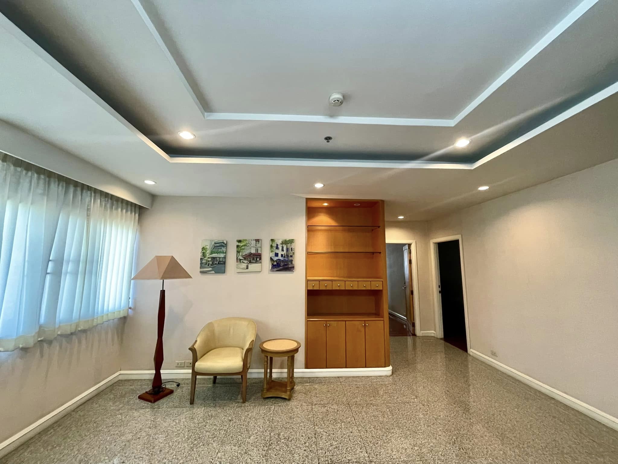 Spacious 3-bedroom condo at S.R. Place, Thonglor, 300 sqm, fully furnished, rent for 100,000 THB/month. Contact BestBKKCondos for more details!