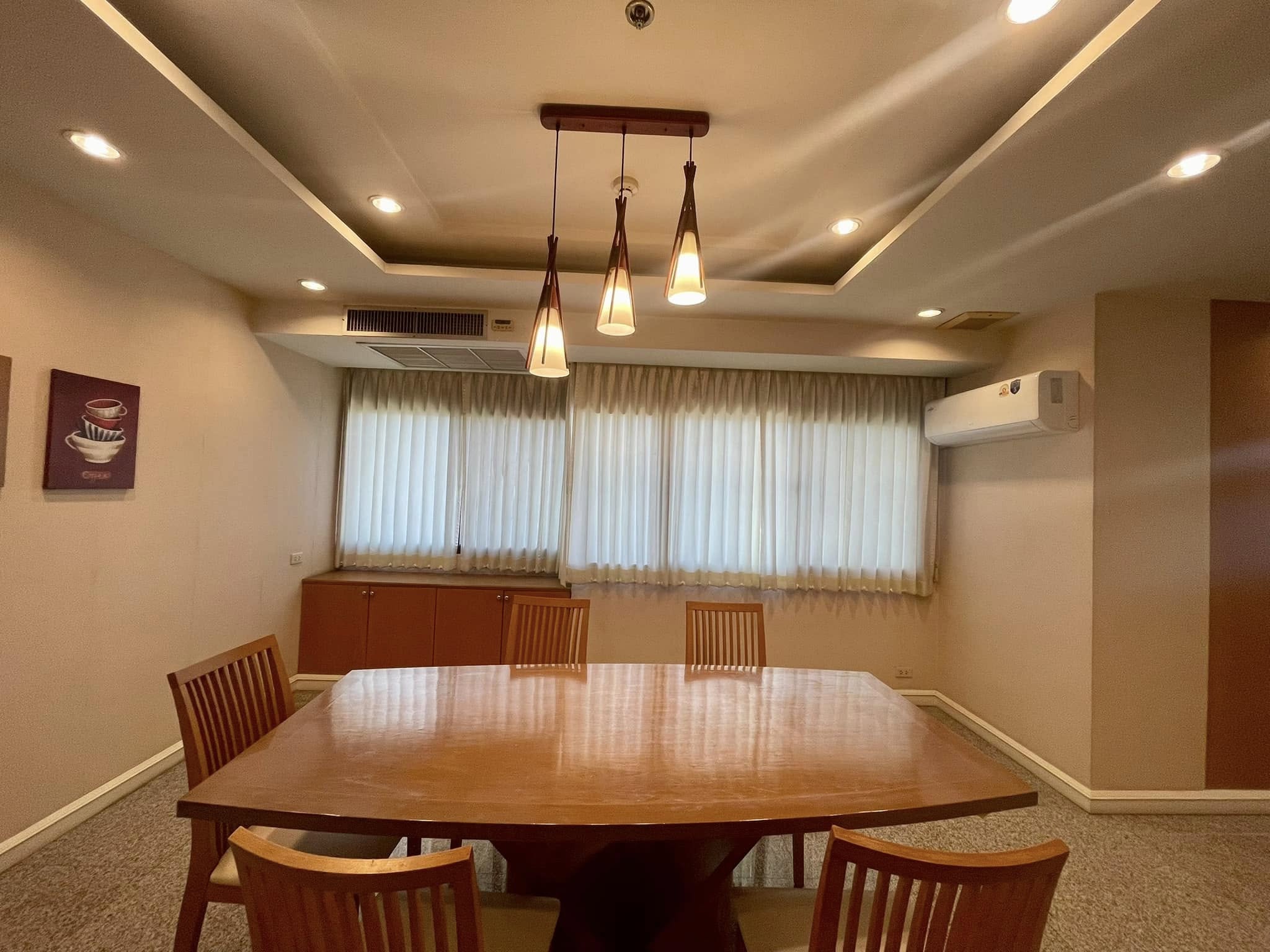 Spacious 3-bedroom condo at S.R. Place, Thonglor, 300 sqm, fully furnished, rent for 100,000 THB/month. Contact BestBKKCondos for more details!