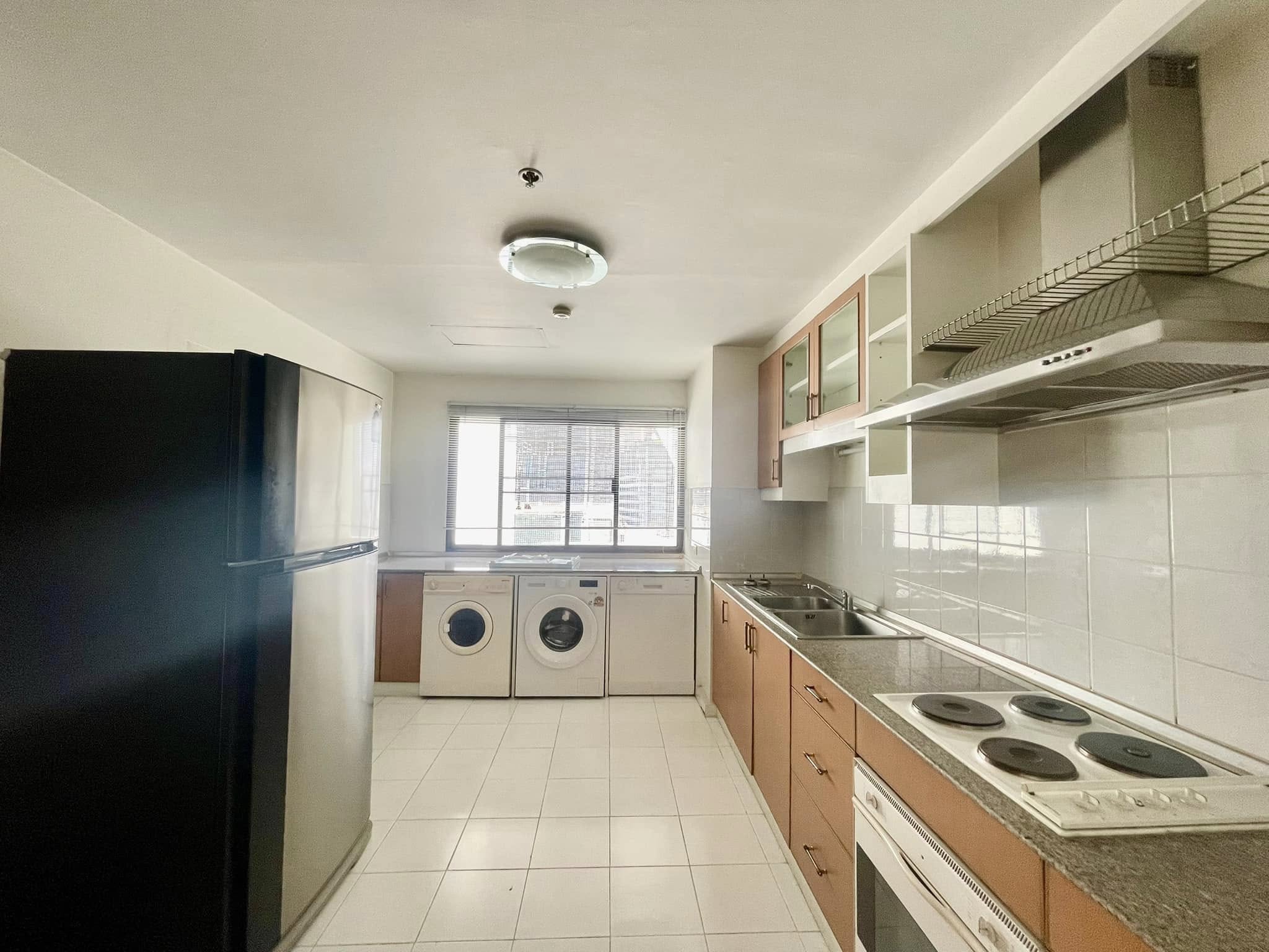 Spacious 3-bedroom condo at S.R. Place, Thonglor, 300 sqm, fully furnished, rent for 100,000 THB/month. Contact BestBKKCondos for more details!