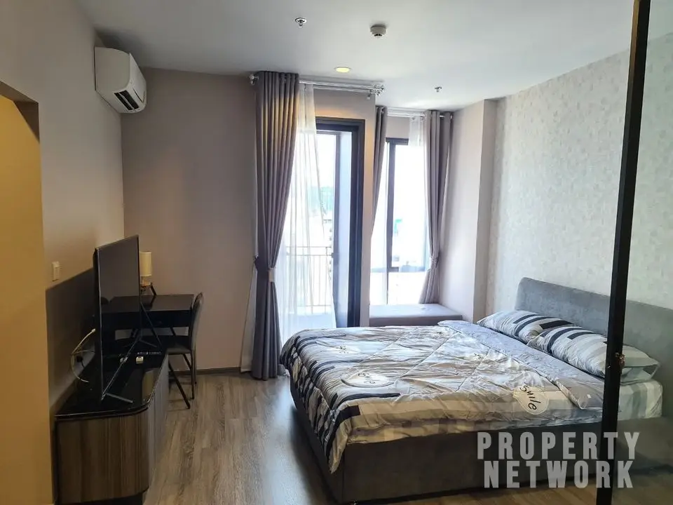 1-BR, 1-BTH Condo, 35 sqm at Ideo Mobi Rangnam, Near ARL Ratchaprarop & BTS Victory Monument, For Rent at ฿24,000/month – Fully Furnished, Prime Ratchathewi Location.