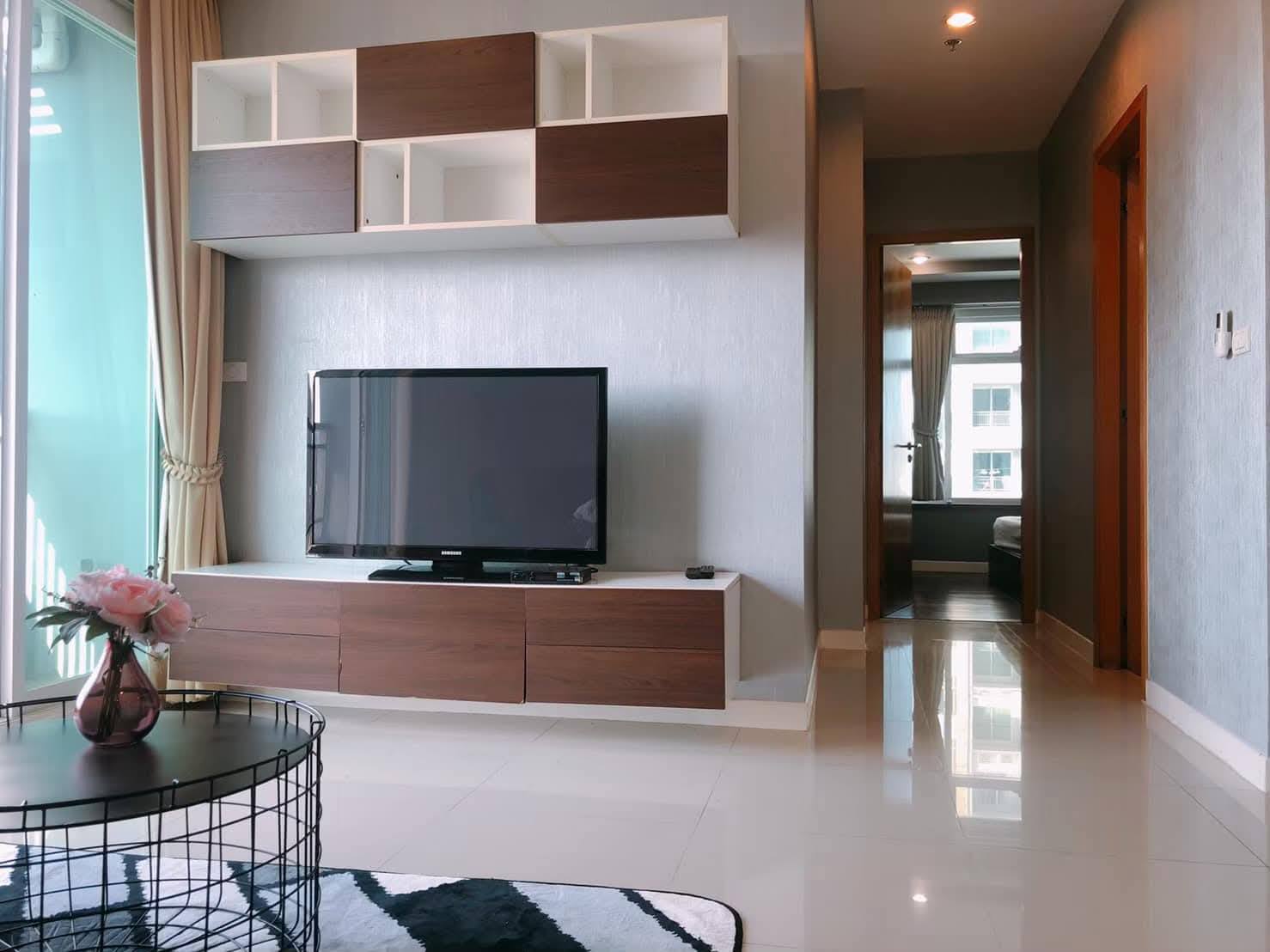 2-BR, 2-BTH, 75 sqm Condo for Rent at Circle Phetchaburi 36, 45,000 THB/month, Near Phetchaburi MRT