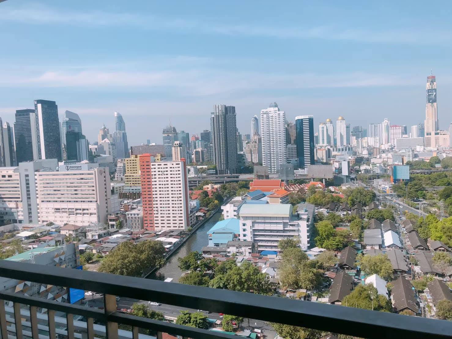 2-BR, 2-BTH, 75 sqm Condo for Rent at Circle Phetchaburi 36, 45,000 THB/month, Near Phetchaburi MRT