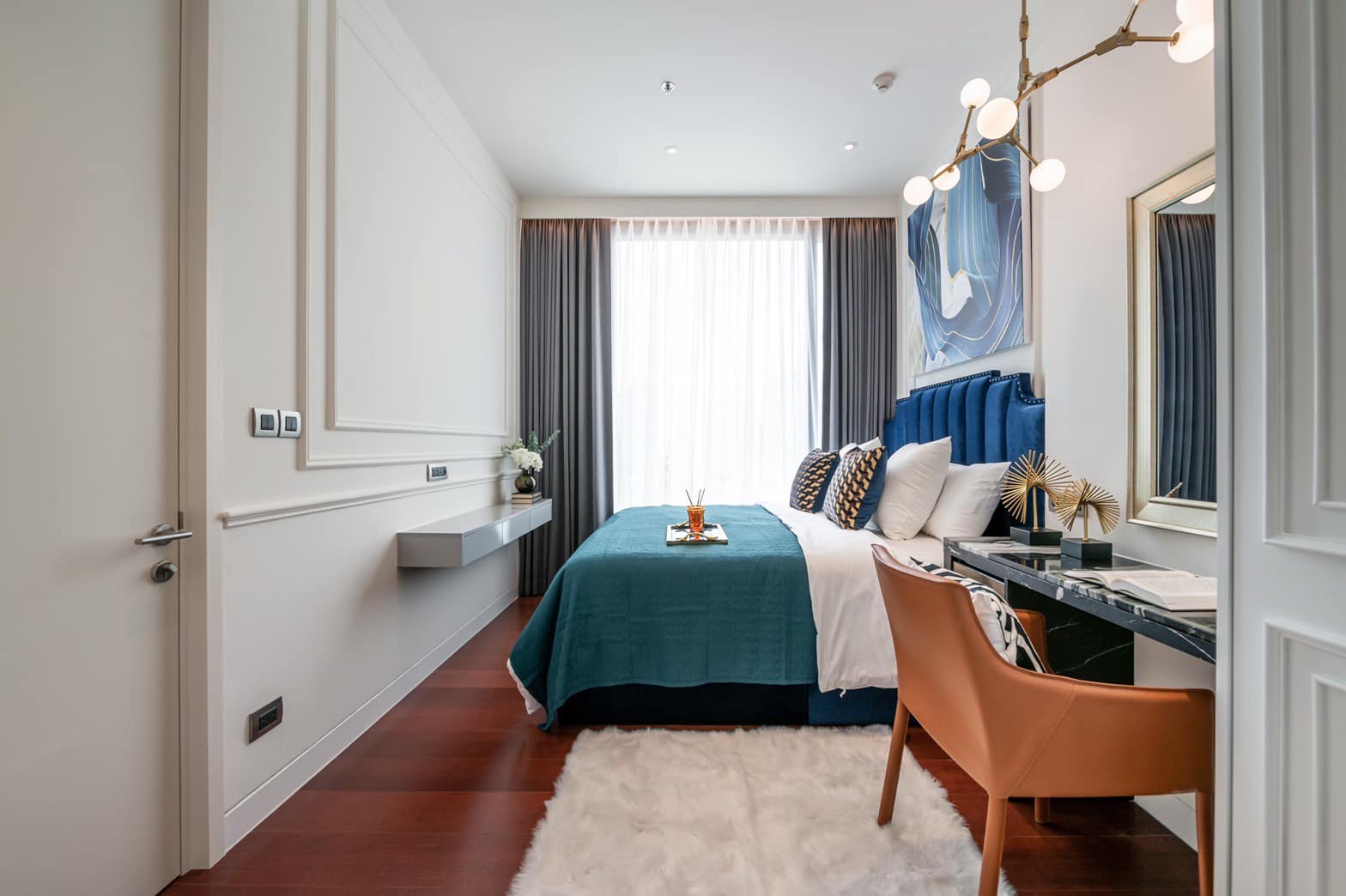 Luxurious 1-BR Condo at KHUN by YOO, 50 sqm, fully furnished, 11th floor. Rent: 65,000 THB/month. Prime location in Thong Lo. Exclusive amenities.