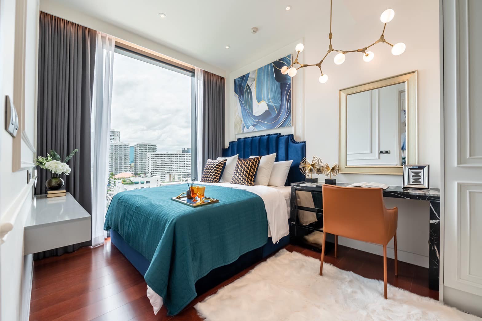 Luxurious 1-BR Condo at KHUN by YOO, 50 sqm, fully furnished, 11th floor. Rent: 65,000 THB/month. Prime location in Thong Lo. Exclusive amenities.