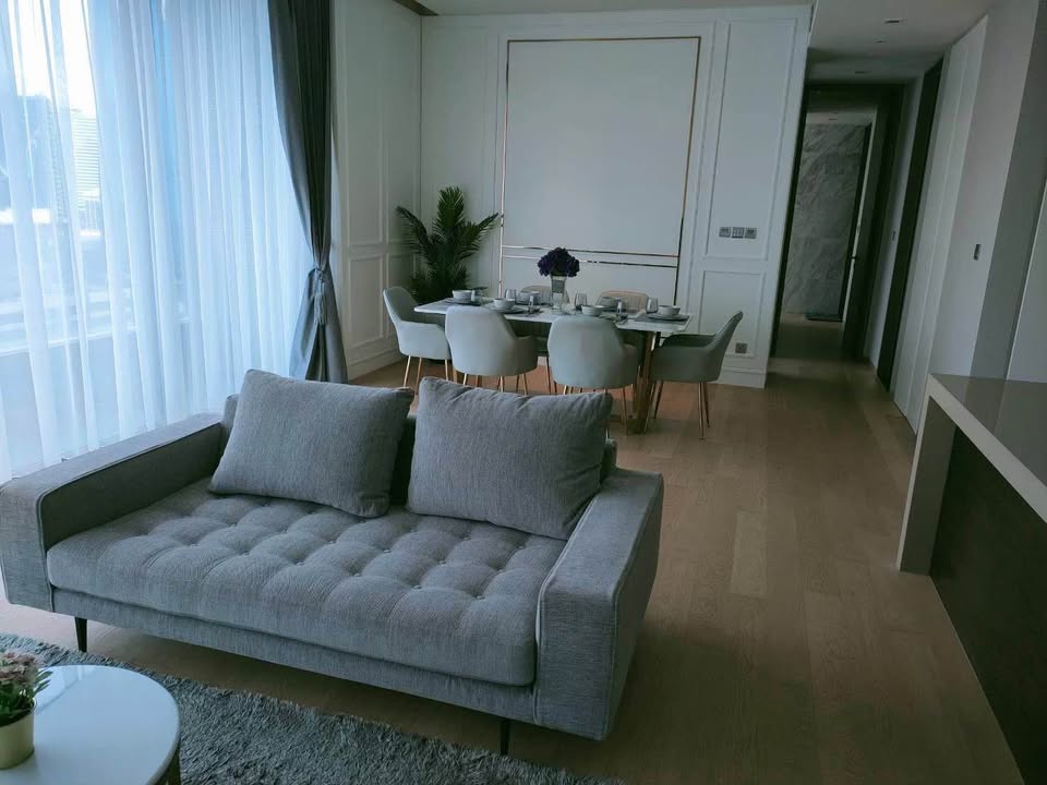2-Bedroom, 2-Bathroom Condo for Rent at Saladang One, Silom – 110 sq.m., Stunning City Views, Near BTS Sala Daeng, Only ฿140,000/month