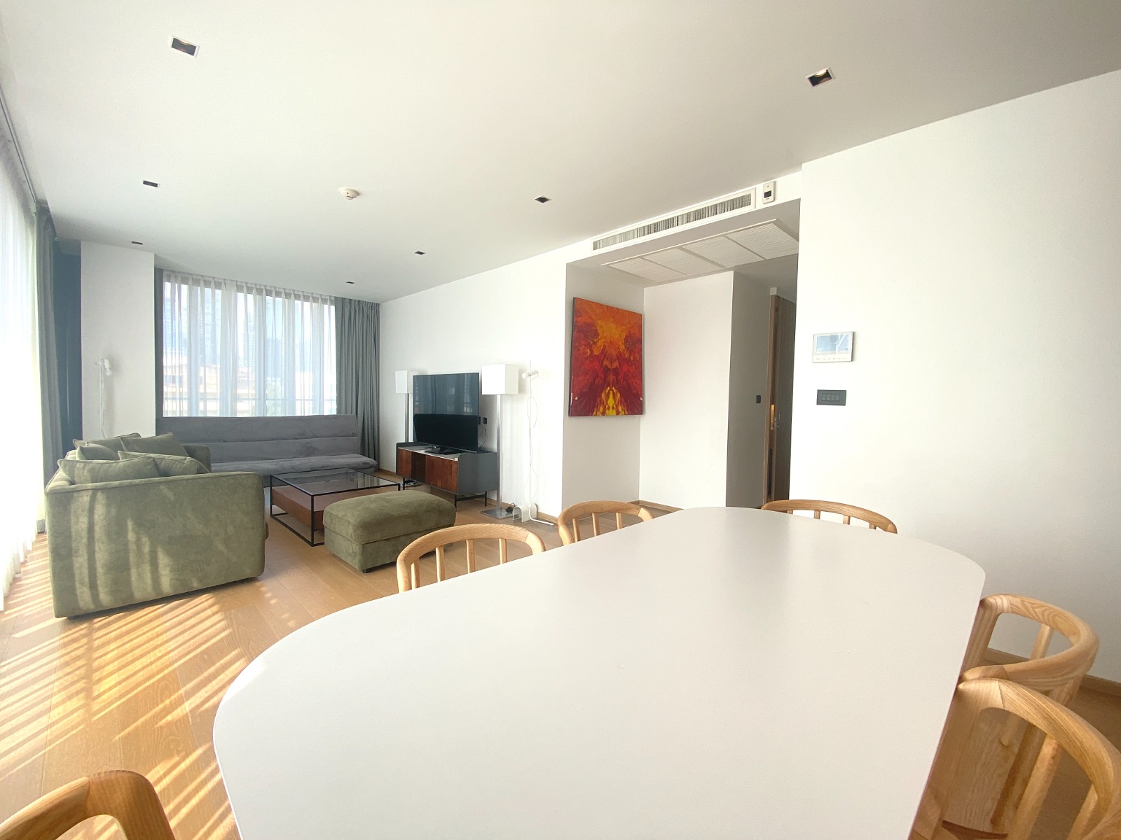 2-Bedroom, 2-Bathroom Condo at Chalermnit Art De Maison, Thonglor – 100 sqm, Fully Furnished, Smart Home, Near Thonglor BTS, ฿90,000/month