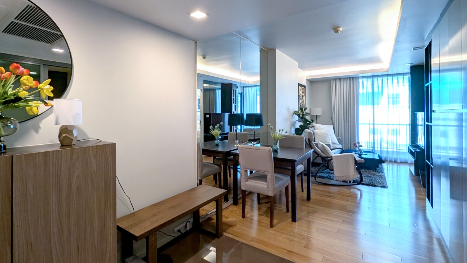 1-Bedroom, 1-Bathroom Condo for Rent at Focus Ploenchit, 48 sqm, BTS Ploenchit, ฿28,500/month – Modern Living in Bangkok’s Prime Location