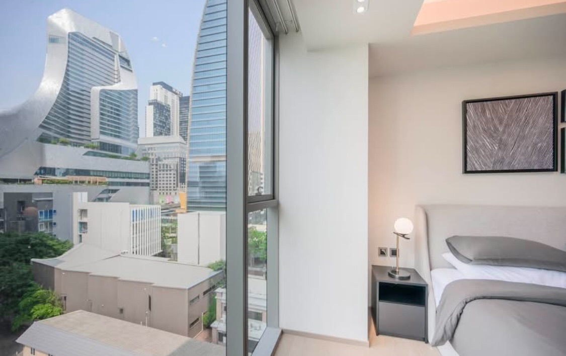 2-Bedroom 2-Bathroom 118sqm Tonson One Residence for Rent 170,000 THB/month, Near BTS Ploenchit, Pet-Friendly, Luxury Condo in Pathum Wan