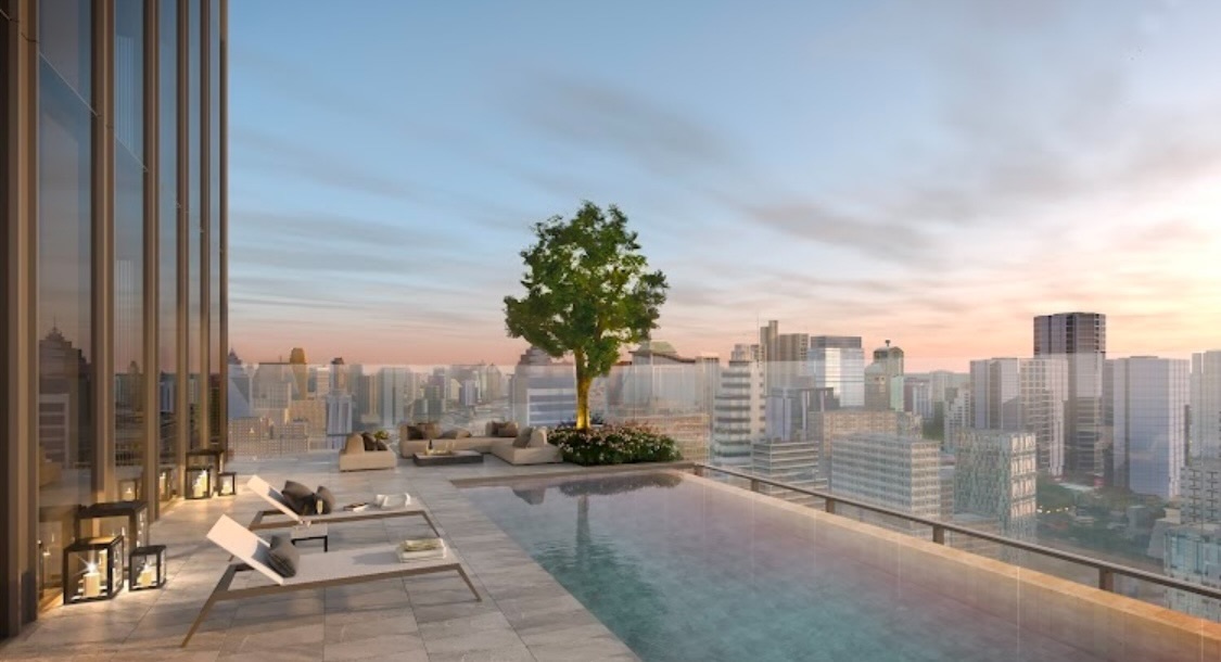 2-Bedroom 2-Bathroom 118sqm Tonson One Residence for Rent 170,000 THB/month, Near BTS Ploenchit, Pet-Friendly, Luxury Condo in Pathum Wan