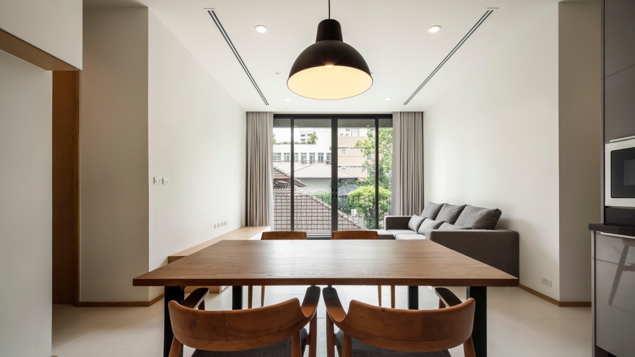 2-Bed, 2-Bath, 98sqm Vana Residences Sukhumvit 26 for Rent 65K THB, Near BTS Promphong Station