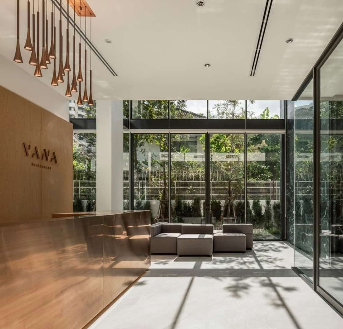2-Bed, 2-Bath, 98sqm Vana Residences Sukhumvit 26 for Rent 65K THB, Near BTS Promphong Station