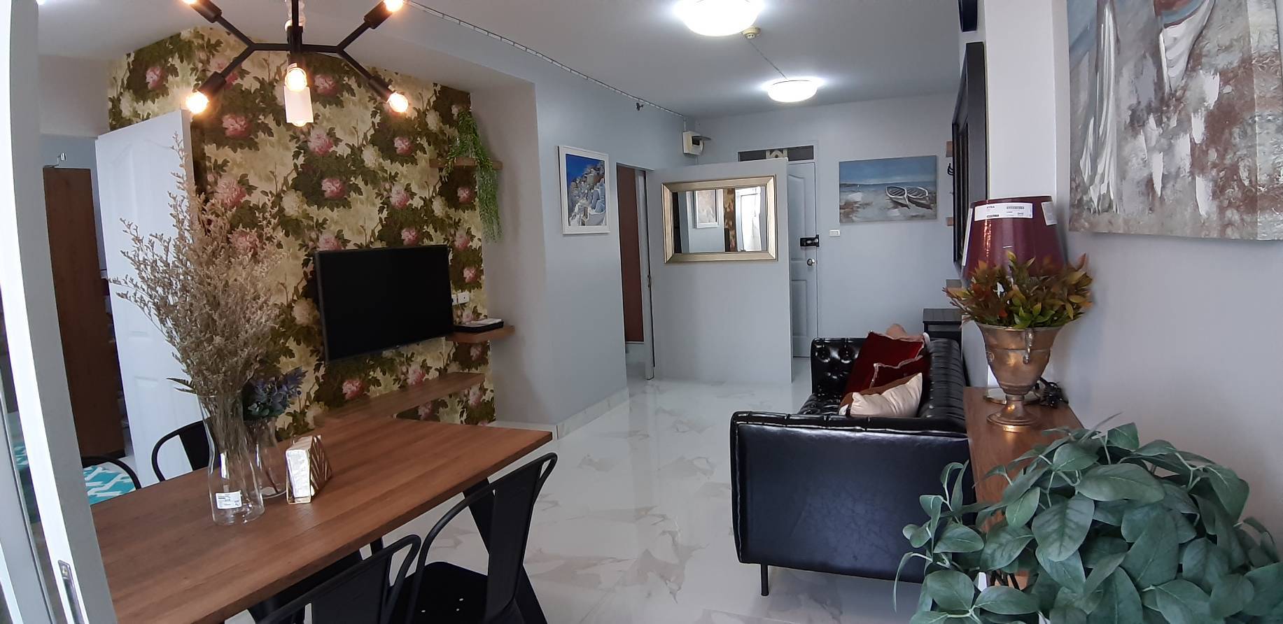 2-Bed, 1-Bath, 50sqm City Home Condo for Rent near BTS Udomsuk – 18,000 THB/month
