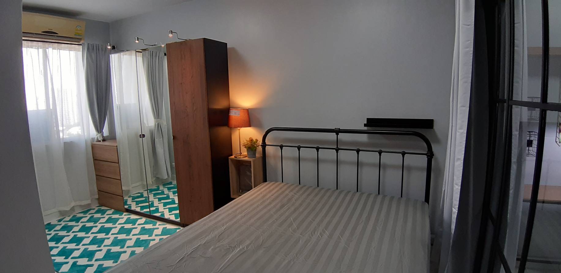 2-Bed, 1-Bath, 50sqm City Home Condo for Rent near BTS Udomsuk – 18,000 THB/month