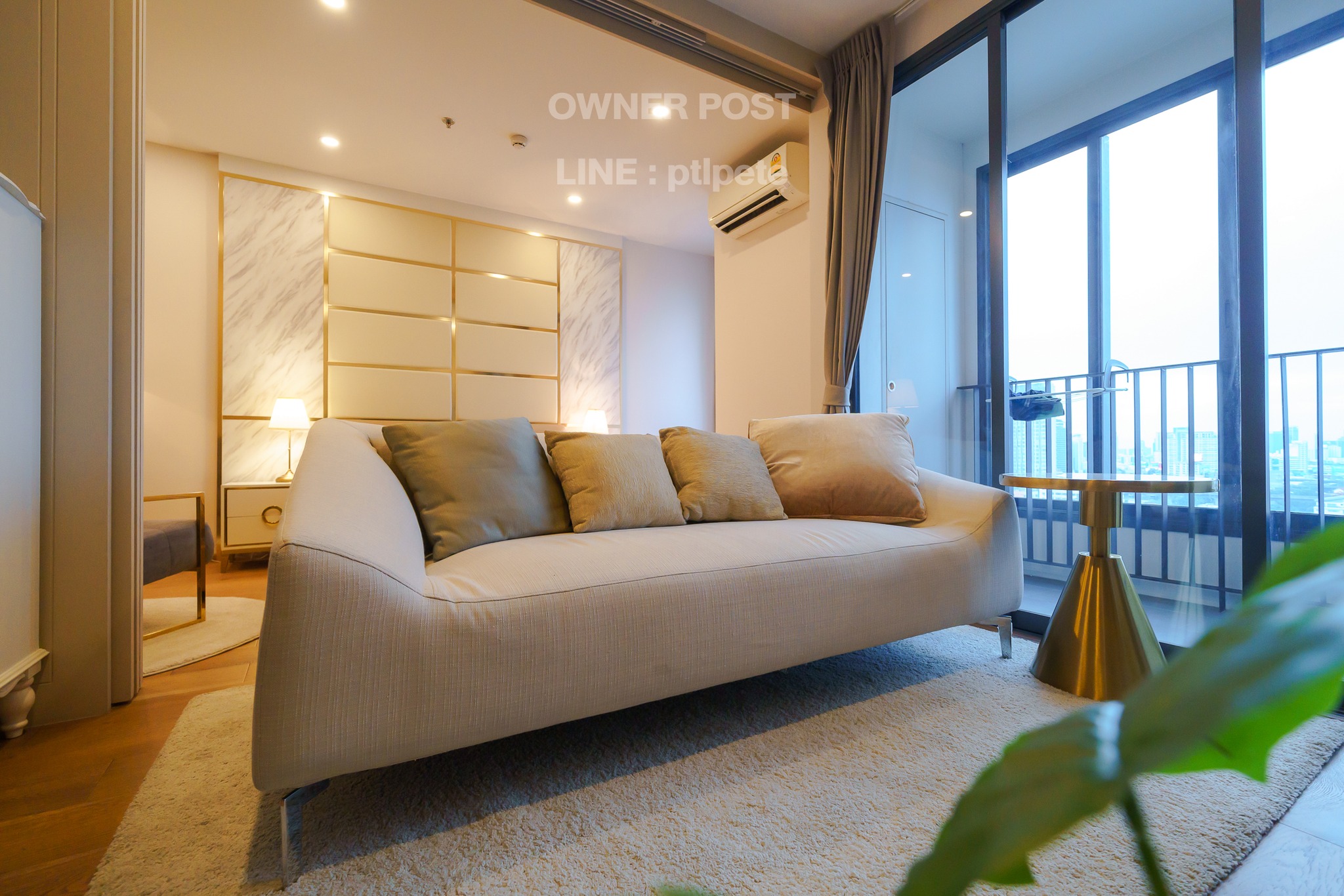 1-Bedroom, 1-Bath, 45sqm Condo at Q Chidlom, For Rent 32K THB, Near Chidlom BTS