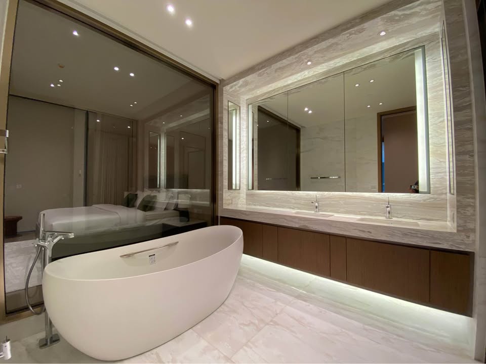 2-Bedroom, 3-Bathroom, 163sqm Scope Langsuan Condo for Rent, 390K THB/month, Near BTS Chidlom, Luxury Living in Bangkok’s Prime Location