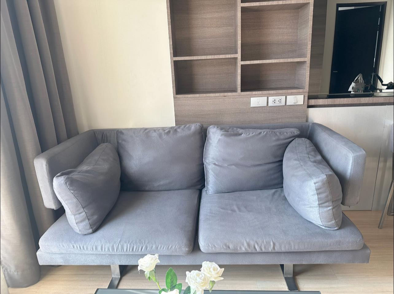 1-Bedroom 1-Bathroom 54sqm Sky Walk Residences for Rent 40K THB, Near BTS Phra Khanong, Fully Furnished, Modern Condo in Vibrant Phra Khanong