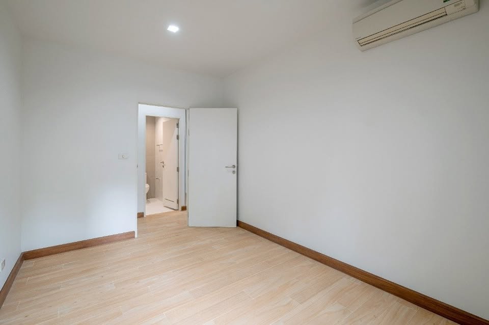 Modern 2-bedroom condo at The Seed Muse 26 with private garden, stylish interiors, and direct pool access in Sukhumvit 26, Bangkok.